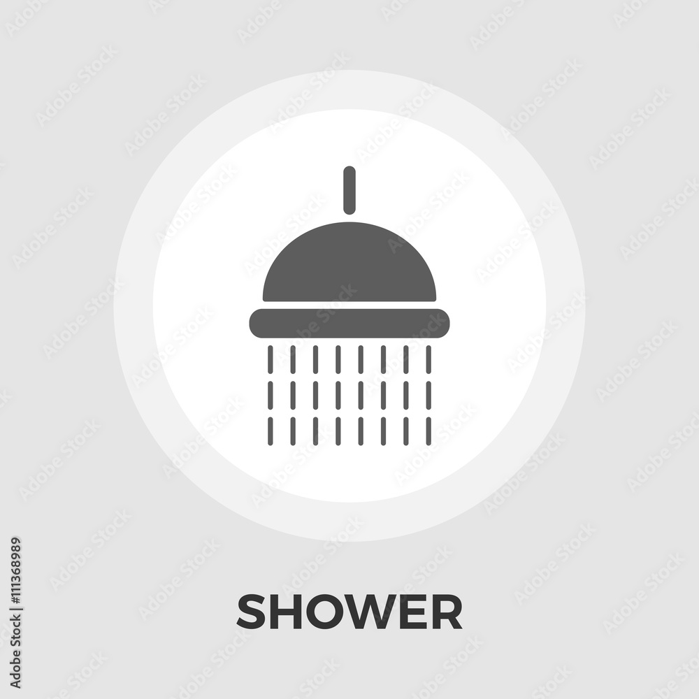 Shower vector flat icon
