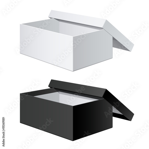 Package Box Opened with the cover removed.