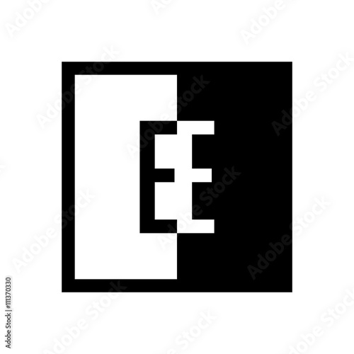 initial square half logo