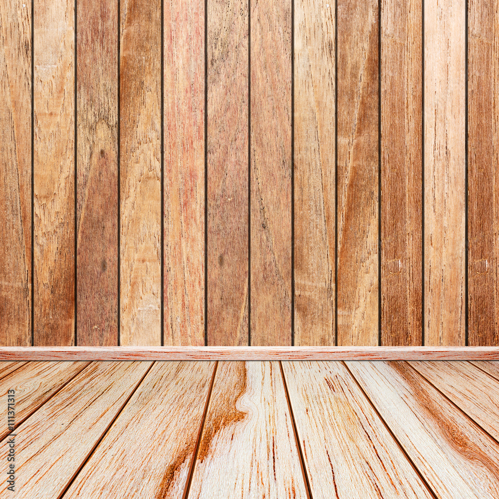 Wood room for background copy space Wood room for background copy space