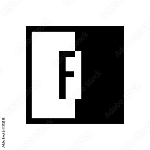 initial square half logo