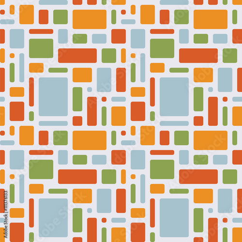 Fun seamless geometric pattern.  