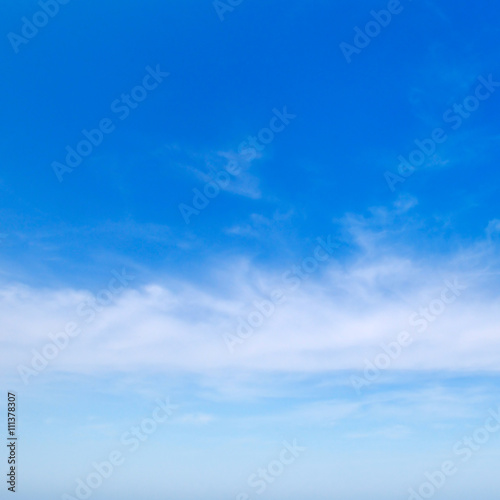 clouds in blue sky © Serghei V