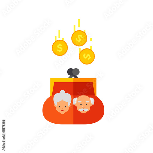 Pension Vector Icon