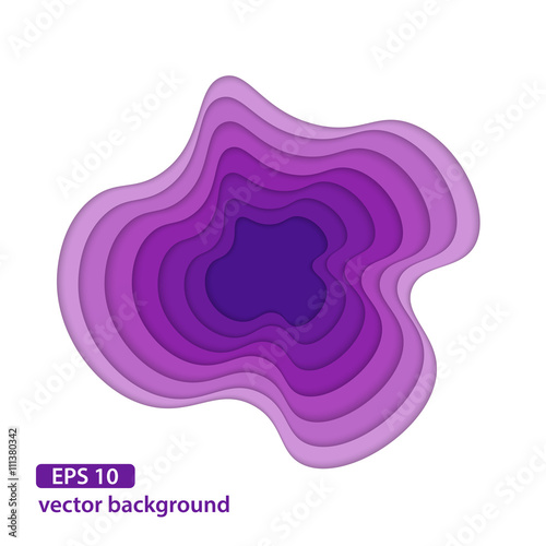 Abstract material layered hole background.