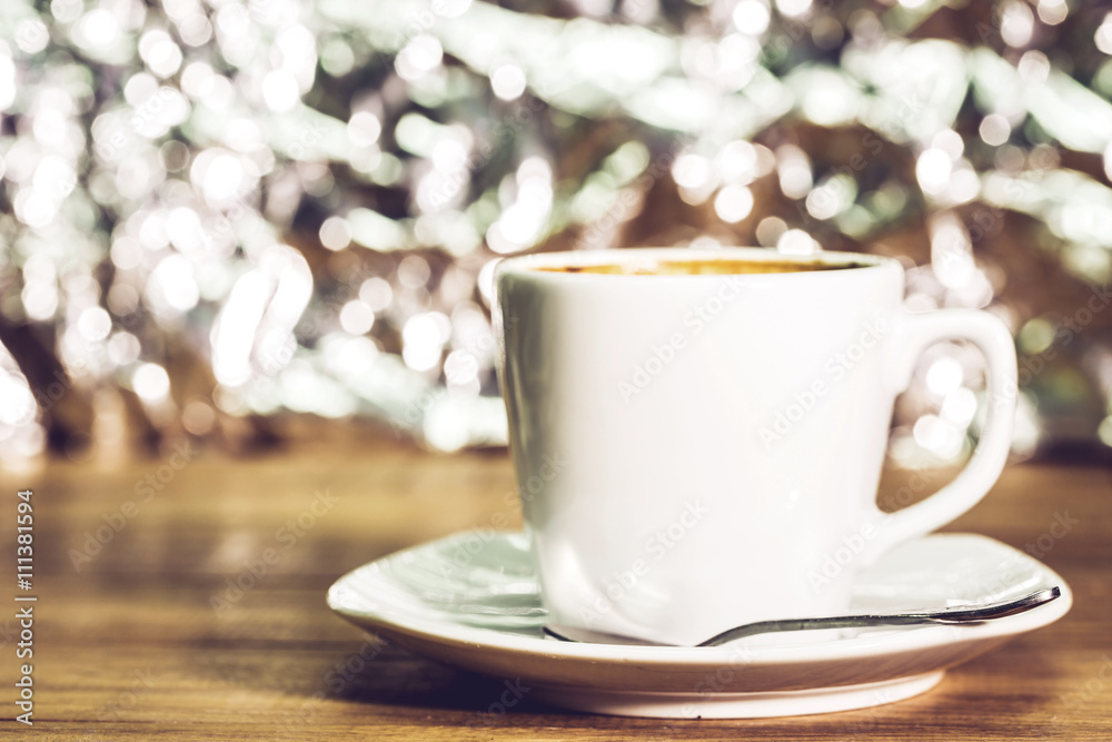 White cup of coffee White cup of coffee