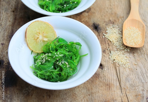 Seaweed salad - Japanese food