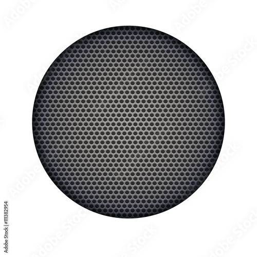 Background with speakers metal mesh. 