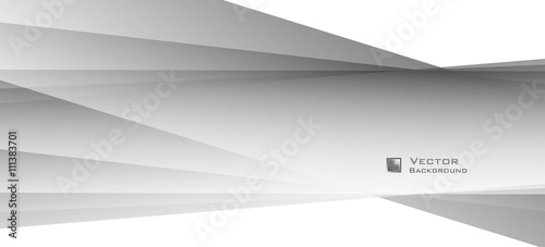 LowPoly Trendy Banner with copyspace. Vector illustration. Used opacity layers