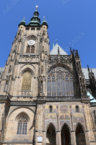 La cathédrale Saint Vitus à Prague