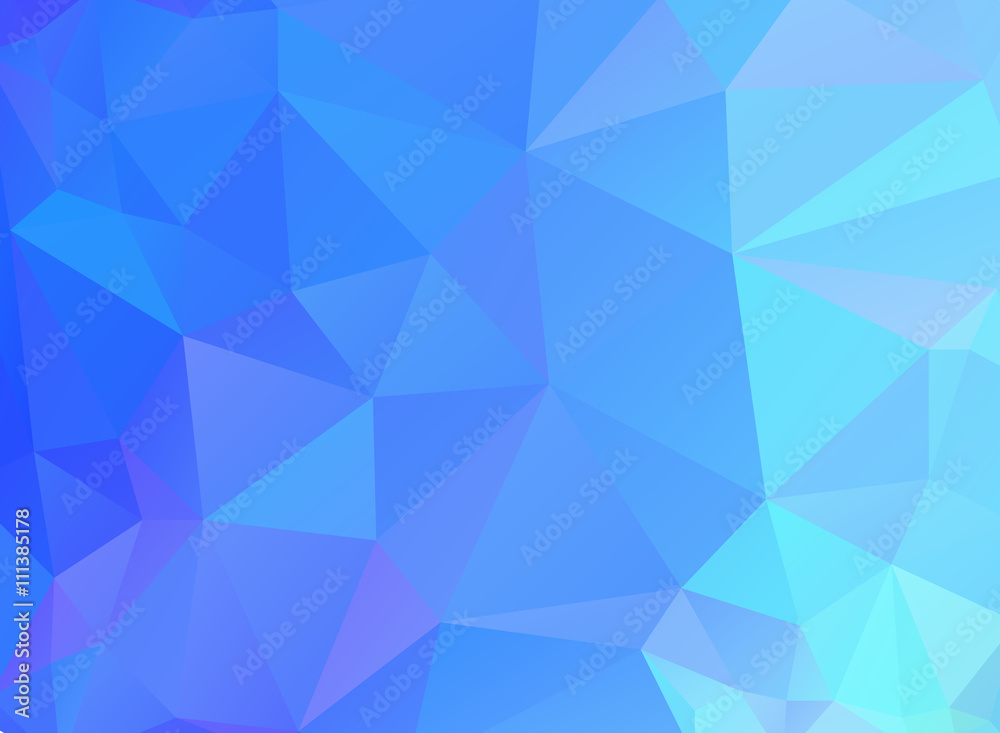 polygon blue 5