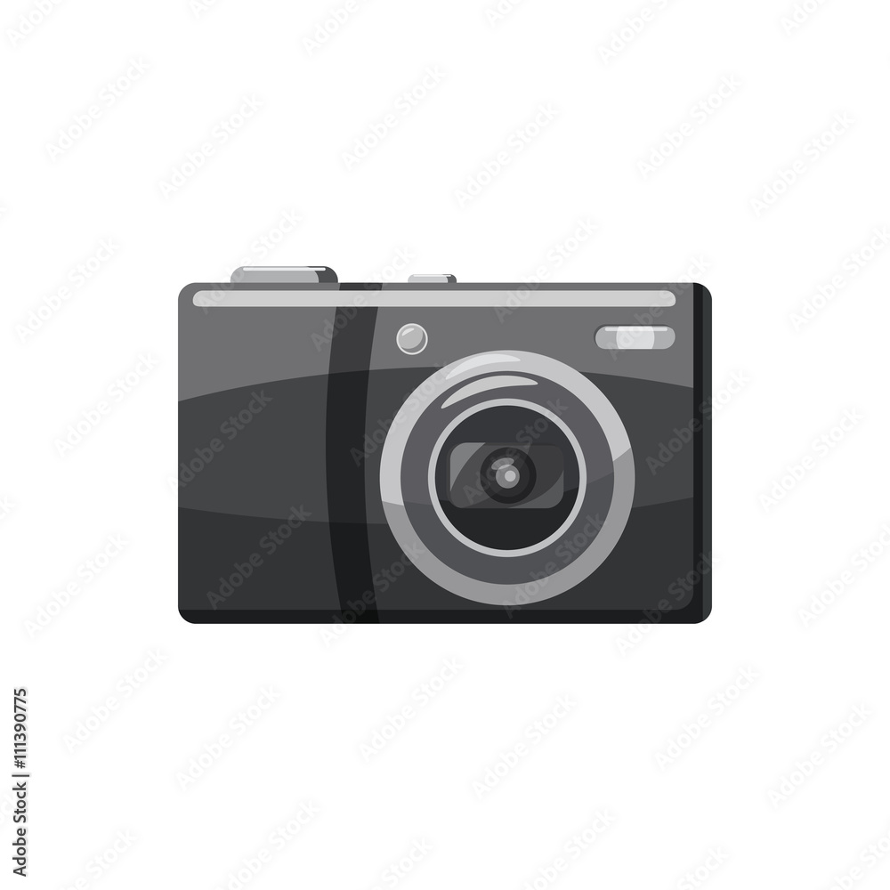 Front view camera icon, cartoon style Front view camera icon, cartoon style