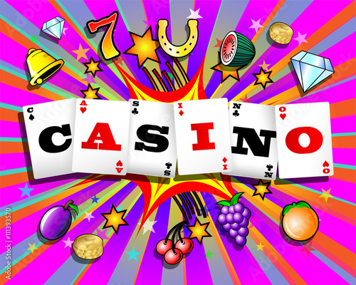 Photography Exploding Casino Background