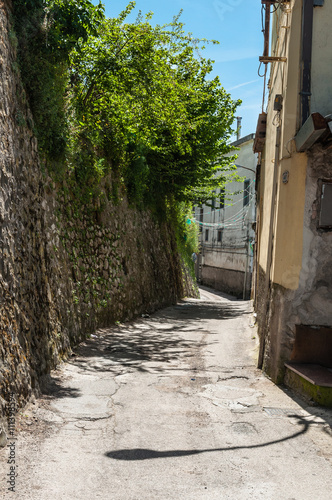 alley in a small Italian village