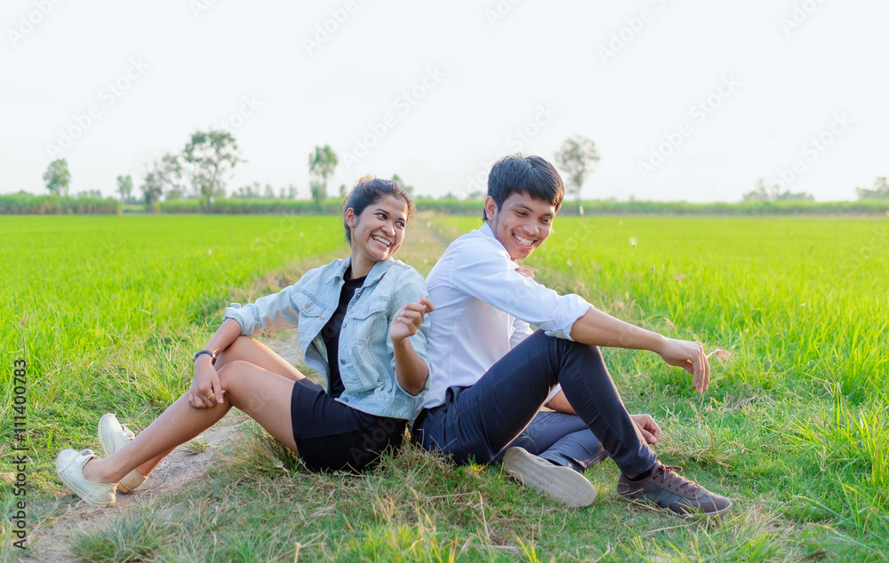 happy moment of thai adult couple wedding happy moment of thai adult couple wedding