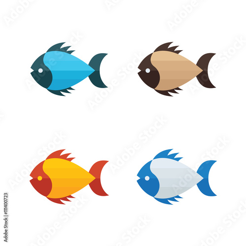 Sea Fish Vector color