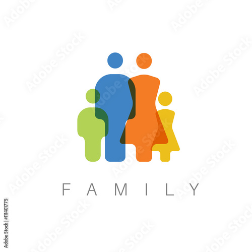 Vector family concept illustration