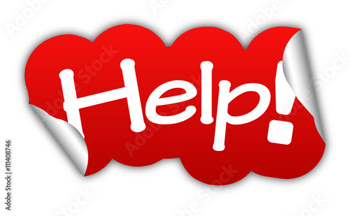 help, sticker help, red sticker help, red vector sticker help, h