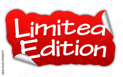 limited edition, sticker limited edition, red sticker limited ed