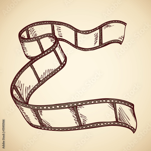 Film. Vector drawing