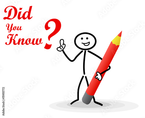 vector illustration did you know