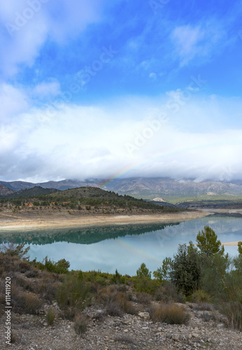 San Clemente Reservoir at Huescar, Granada  Province, Andalusia, Spain photo