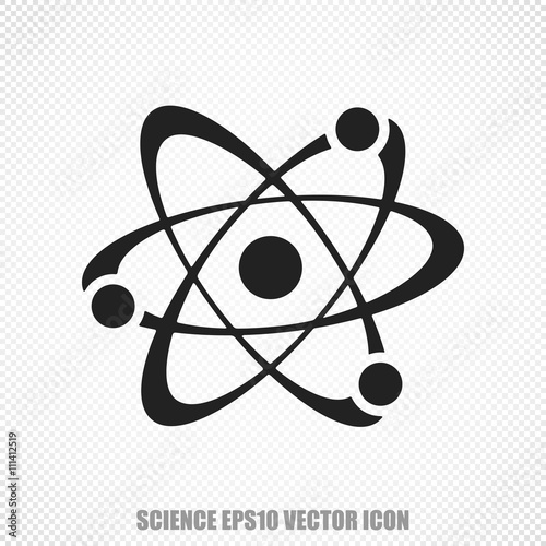 Science vector Molecule icon. Modern flat design.