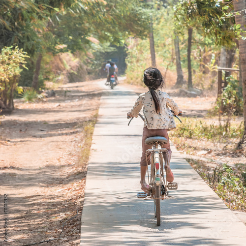 A children in Cambogia