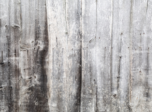 Old grey wooden background.