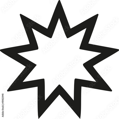 Nine-pointed star Baha'i faith