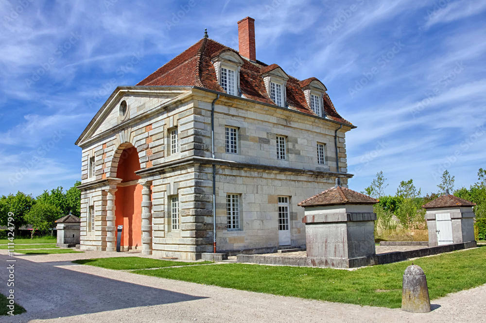 Naklejka premium Saline Royale d'Arc-et-Senans