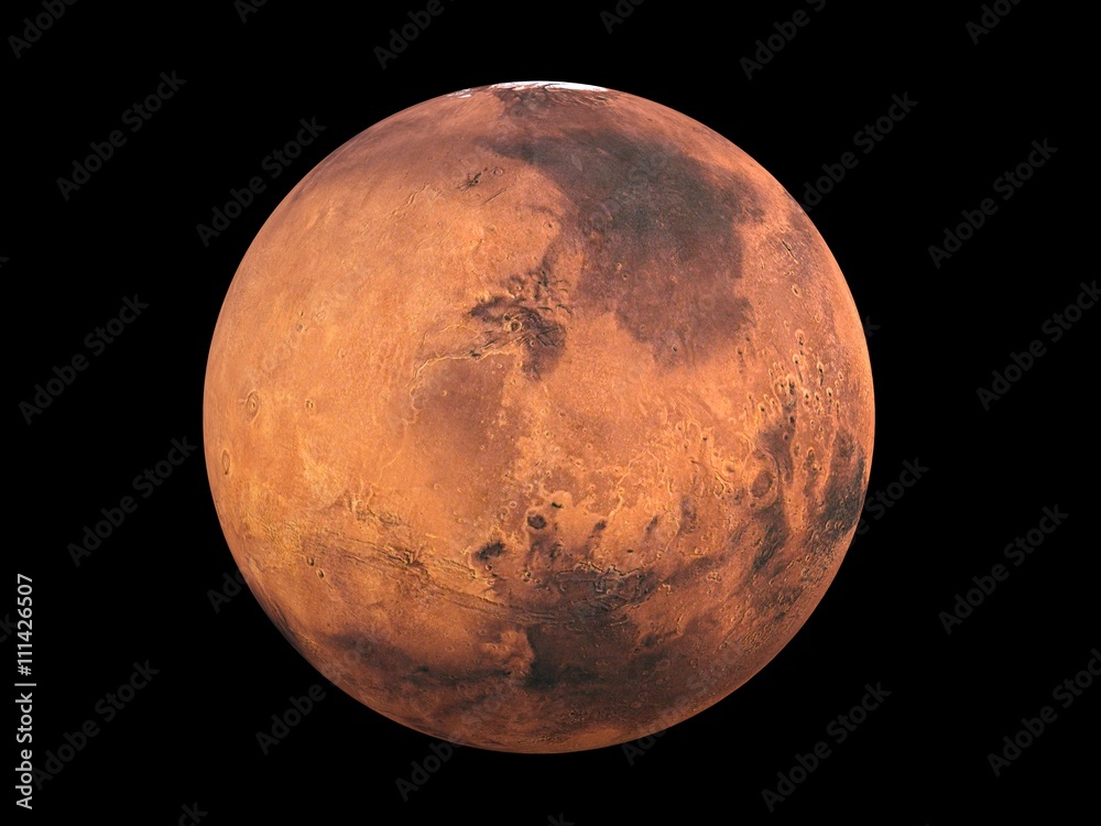 Naklejka premium 火星