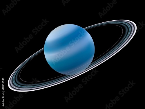 Fototapeta Naklejka Na Ścianę i Meble -  天王星
