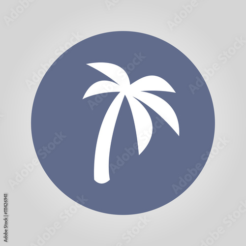 palm icon. Vector Eps 10