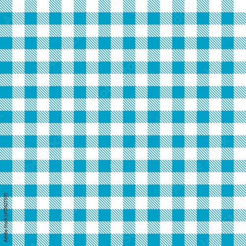 Seamless blue white tablecloth pattern
