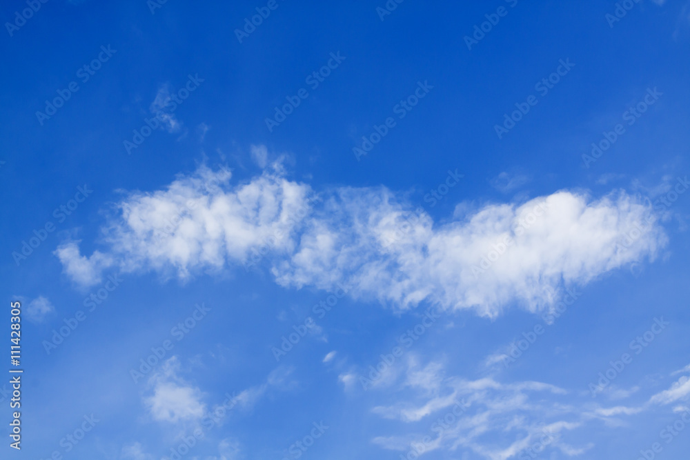 Blue sky with clouds. Blue sky with clouds.