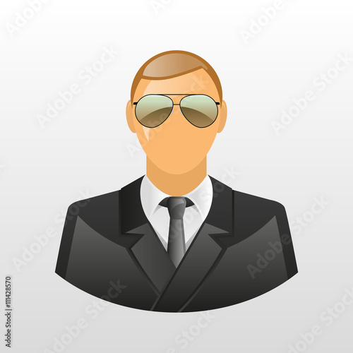 Security guard icon