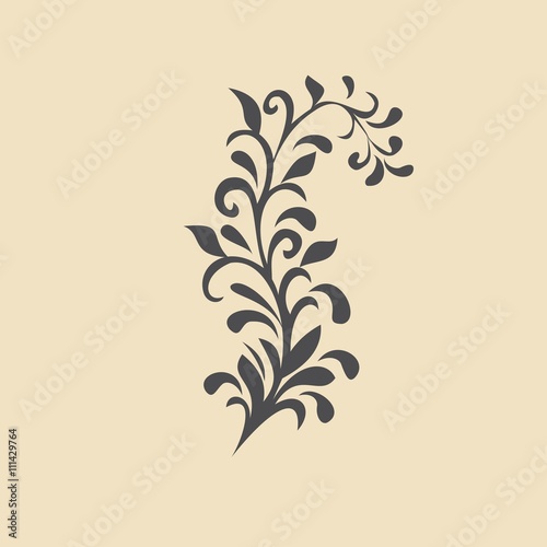 ornament In flower style