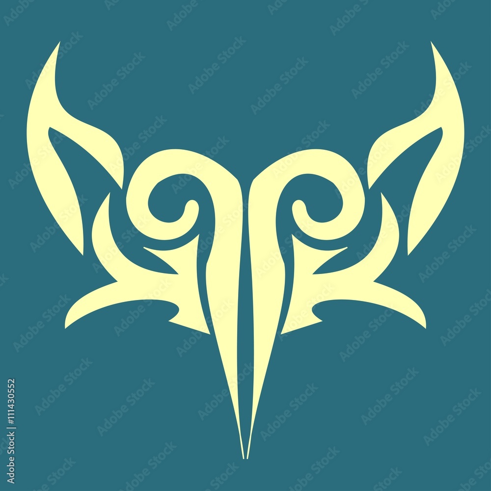 vector ornament In flower style