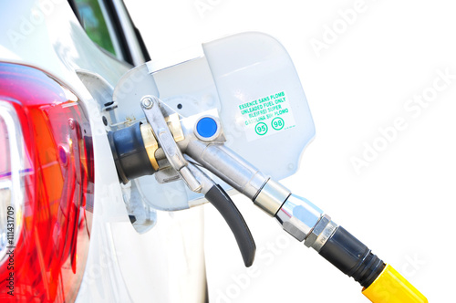 LPG gas filling pumpcar photo