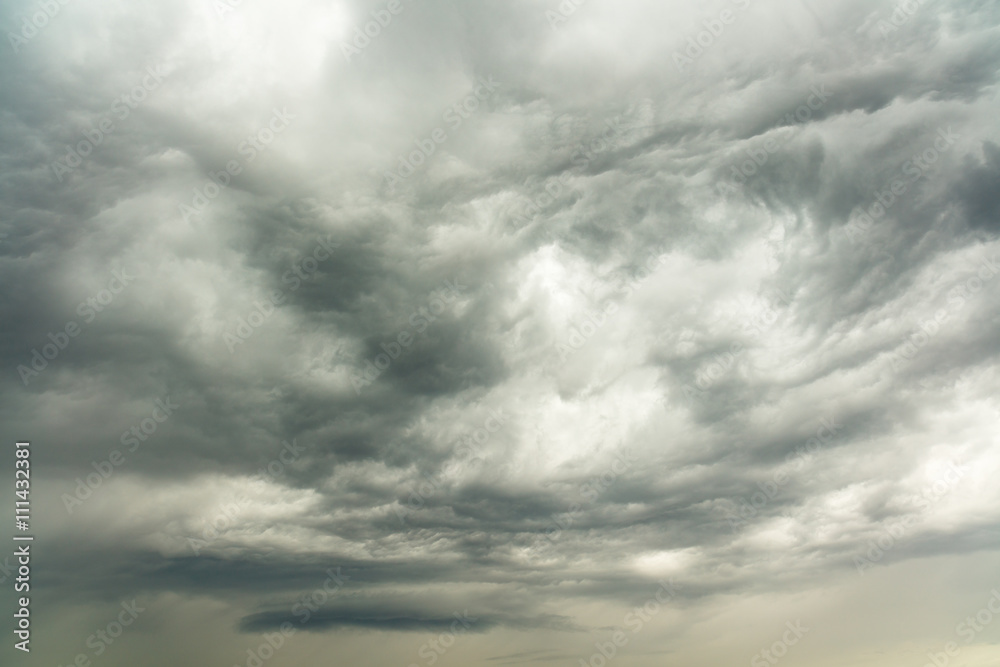 Fototapeta premium Dramatic storm clouds
