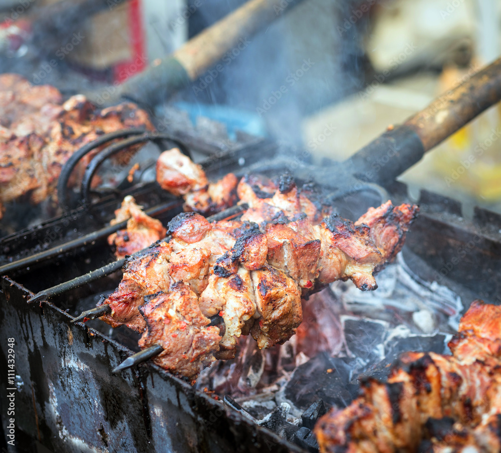 meat on the gril meat on the gril