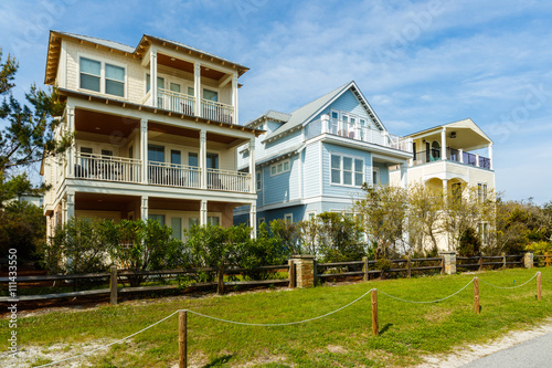 Obraz na płótnie Florida Panhandle homes