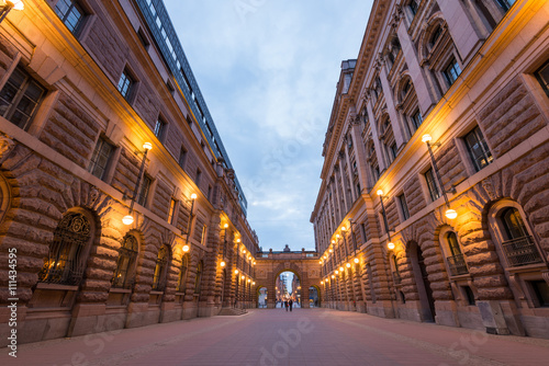 Riksdag (Parliament) Building, Stockholm, Sweden