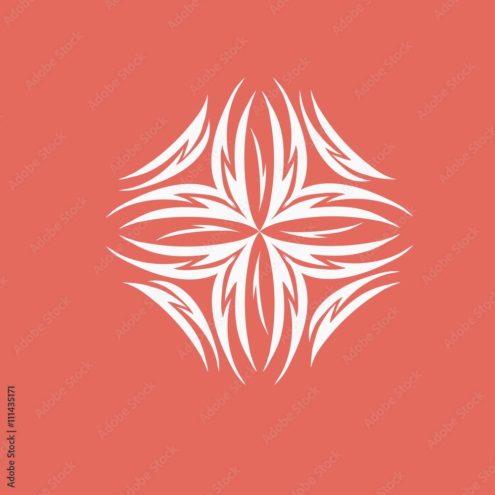 vector ornament In flower style vector ornament In flower style