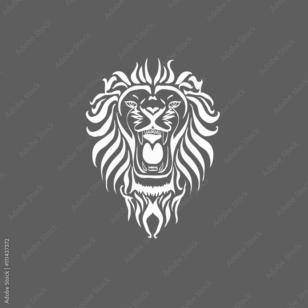 Lion Head Icon Lion Head Icon