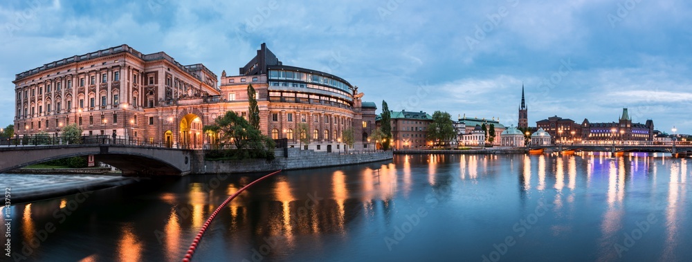 Obraz premium Riksdag building, Stockholm, Sweden