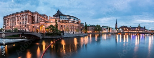 Riksdag building, Stockholm, Sweden photo