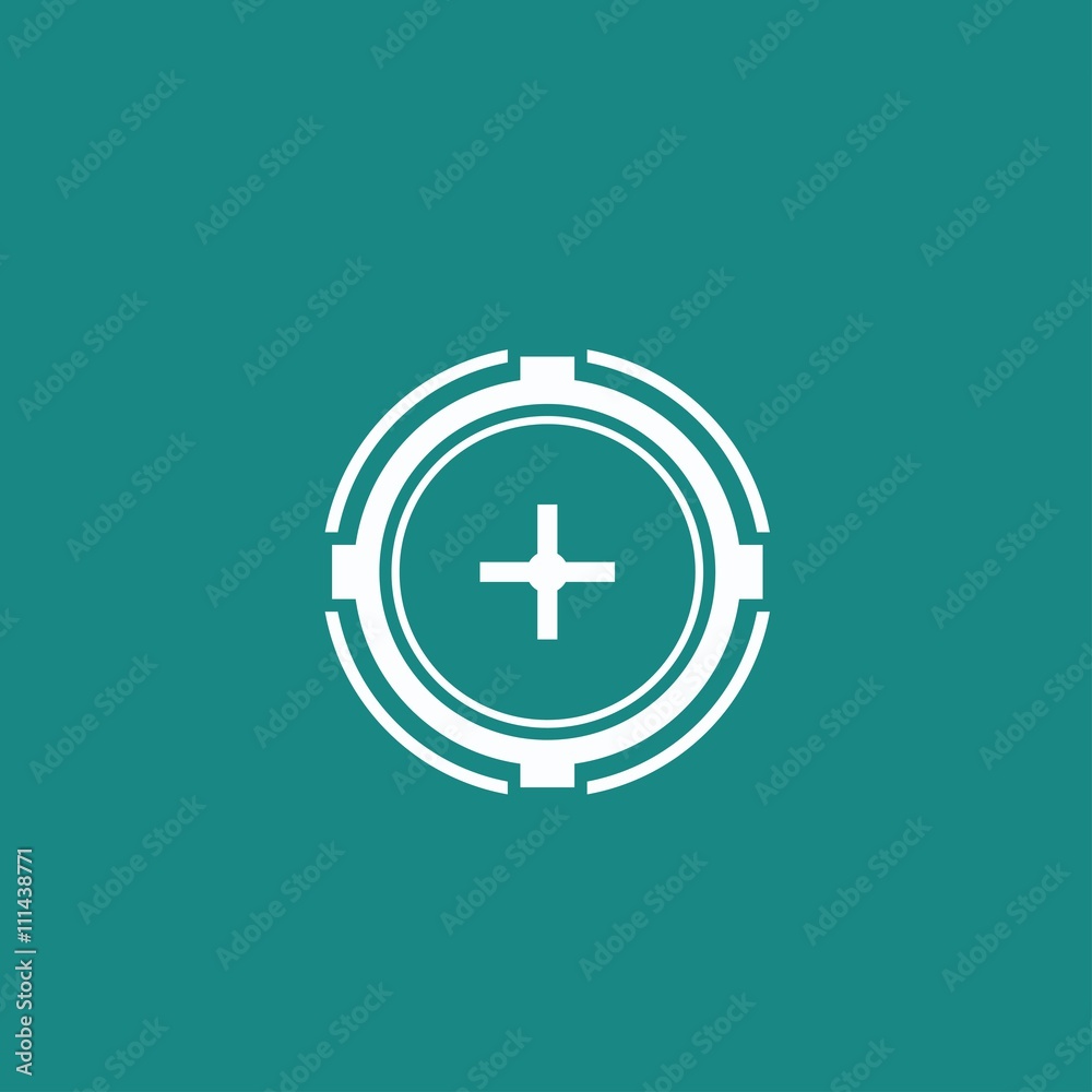 Obraz premium Aim icon