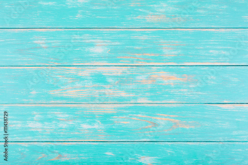 Dark turquoise wooden background